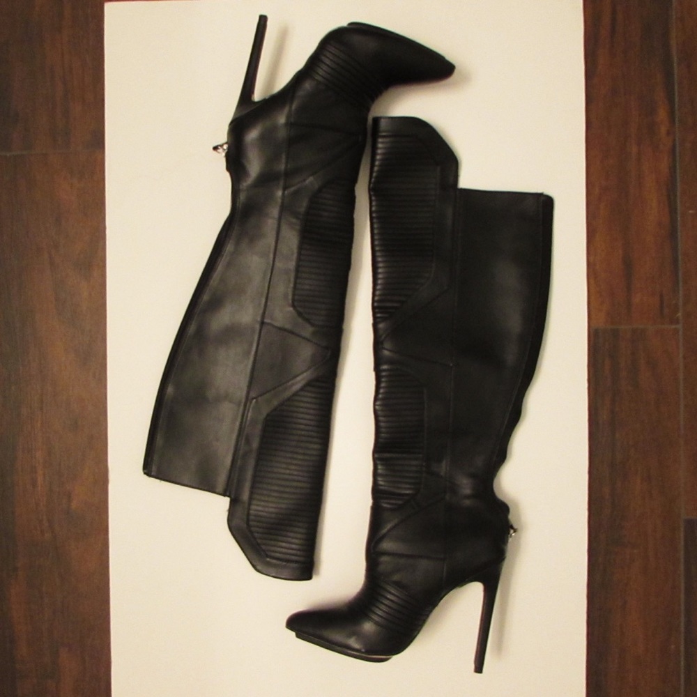 Black Gwen Stefani High-Heel Boots